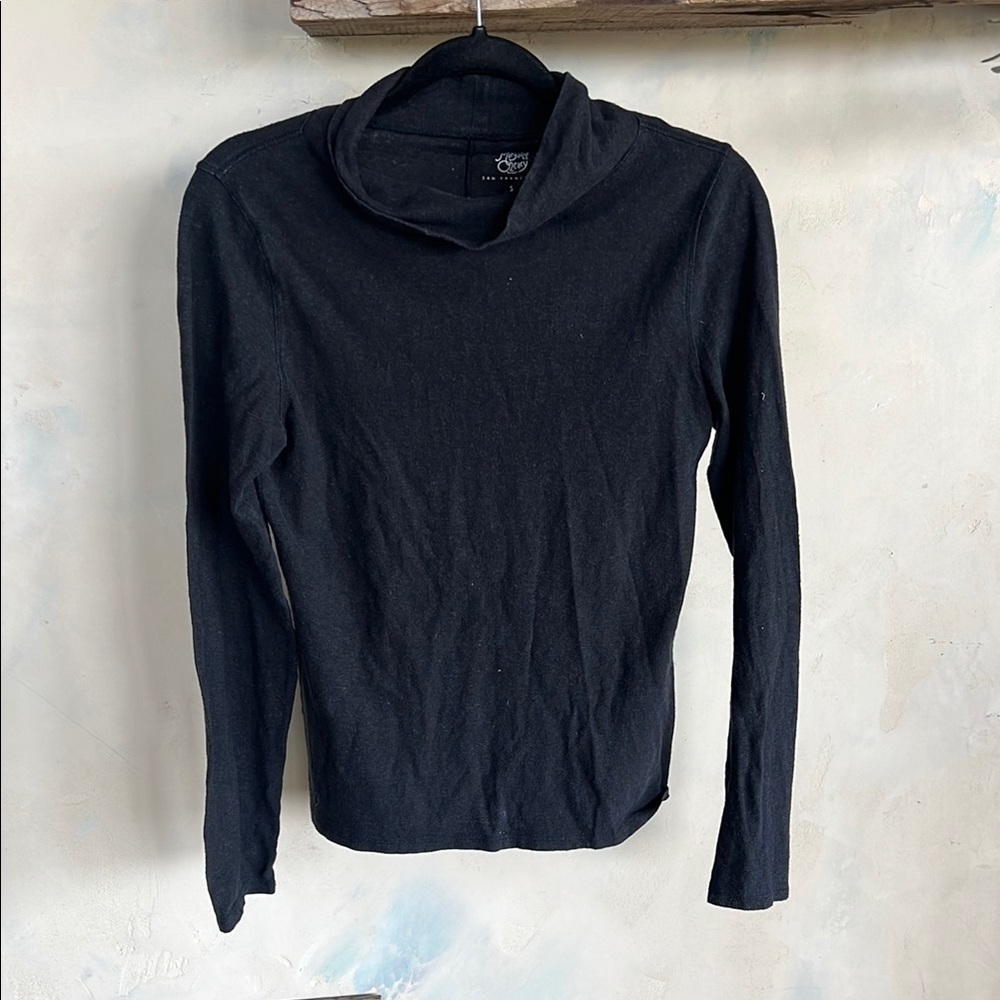 Margaret O’Leary hemp/cotton cowl neck